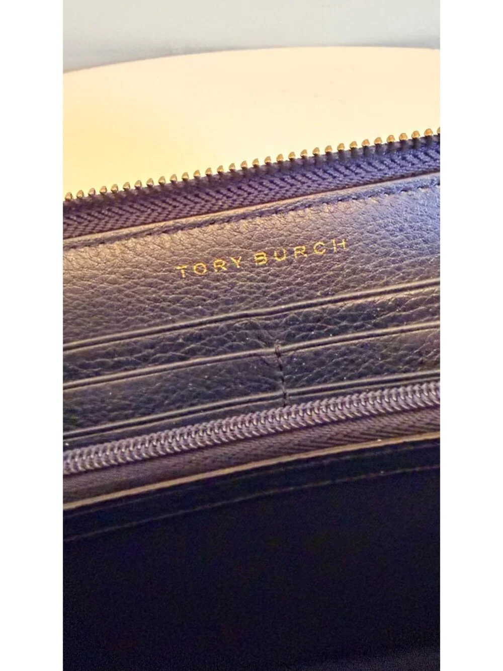 Tory Burch Taylor Zip Continental Wallet Snake-Embossed Leather Harlequin Tassel
